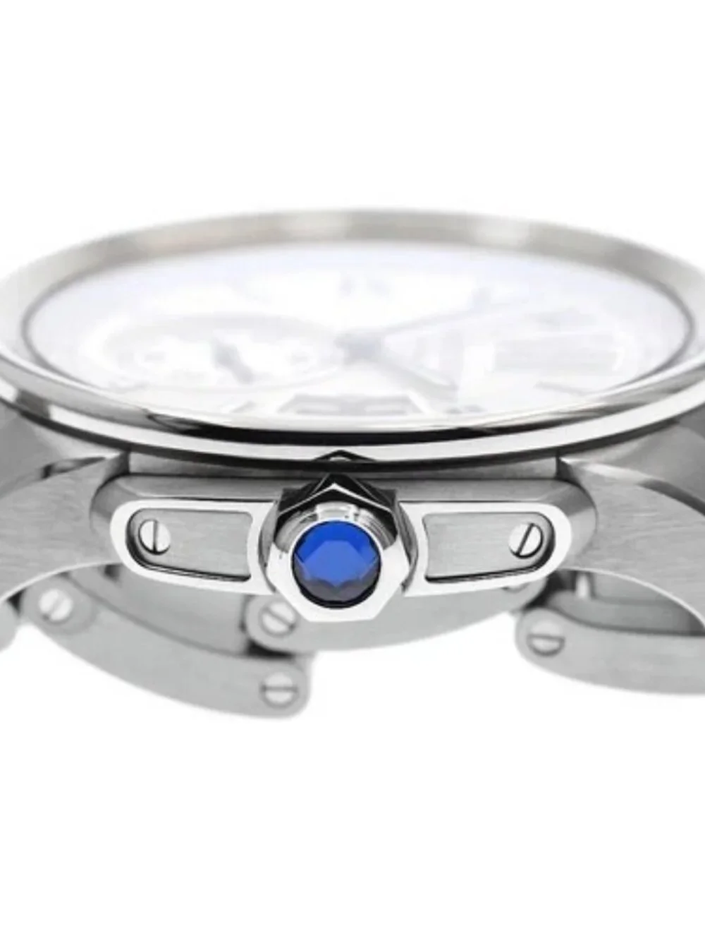 CARTIER Calibre de Cartier W7100015 Silver Dial Automatic Men's Watch_965057